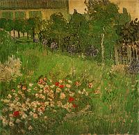 Le jardin de Daubigny Auvers mi-juin 1890